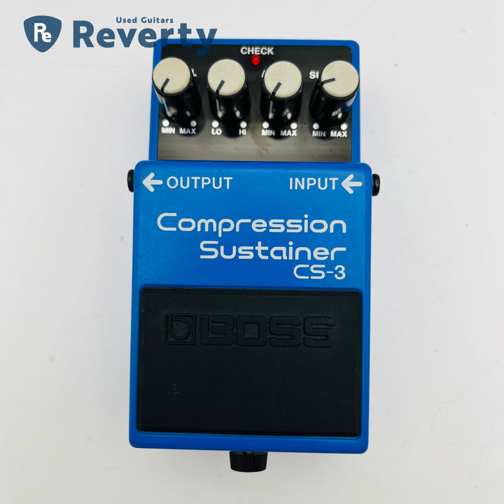 Boss CS-3 Compression Sustainer Made in Taiwan Guitar Effect Pedal Used
