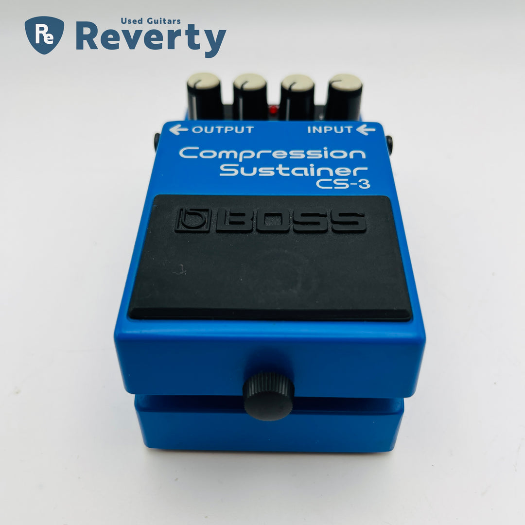 Boss CS-3 Compression Sustainer Made in Taiwan Guitar Effect Pedal Used
