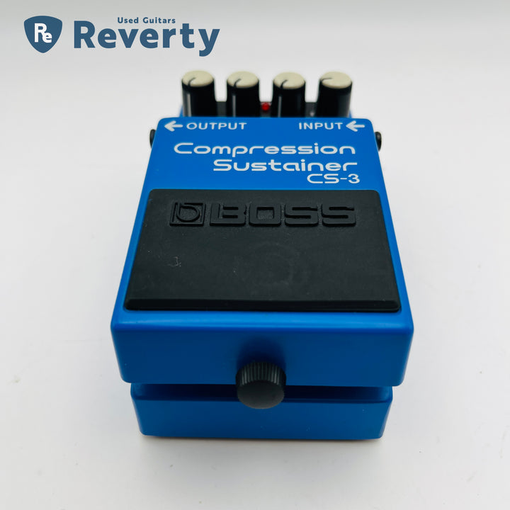Boss CS-3 Compression Sustainer Made in Taiwan Guitar Effect Pedal Used