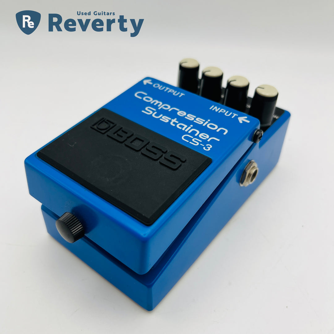 Boss CS-3 Compression Sustainer Made in Taiwan Guitar Effect Pedal Used