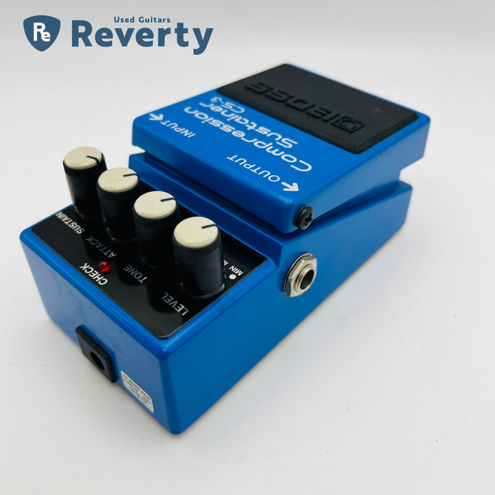 Boss CS-3 Compression Sustainer Made in Taiwan Guitar Effect Pedal Used