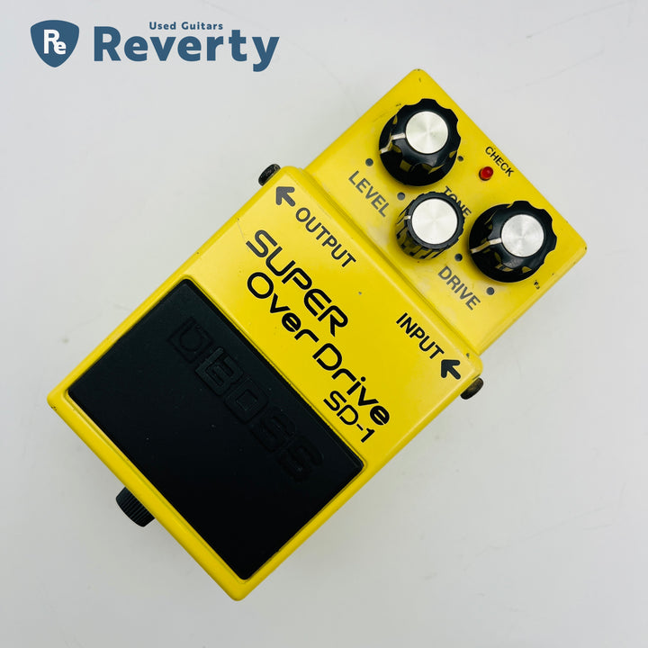 Boss SD-1 Super Over Drive Made in Japan 1984 Vintage Guitar Effect Pedal Used