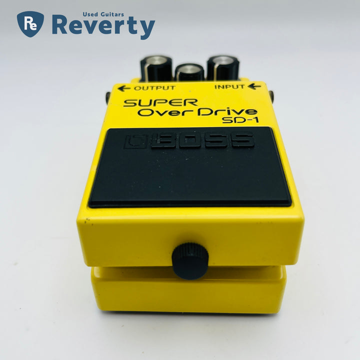 Boss SD-1 Super Over Drive Made in Japan 1984 Vintage Guitar Effect Pedal Used