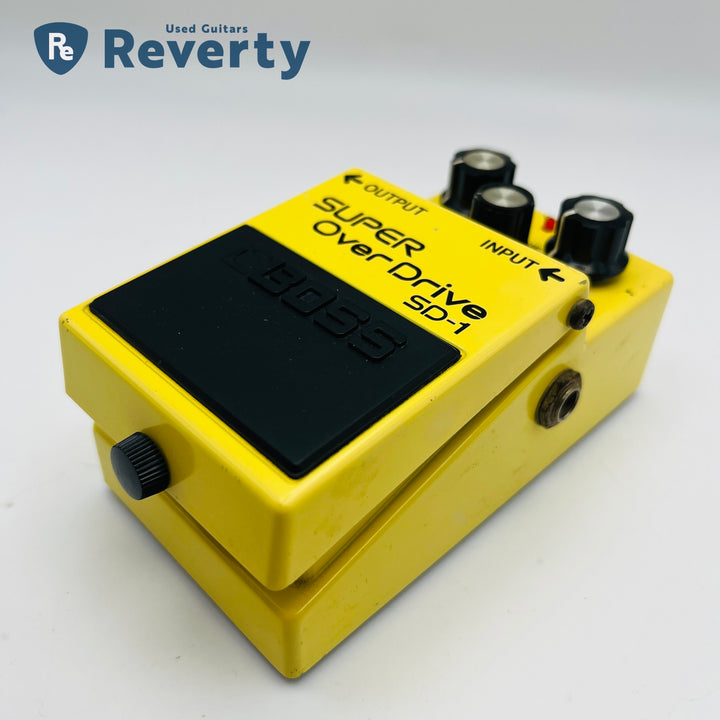 Boss SD-1 Super Over Drive Made in Japan 1984 Vintage Guitar Effect Pedal Used