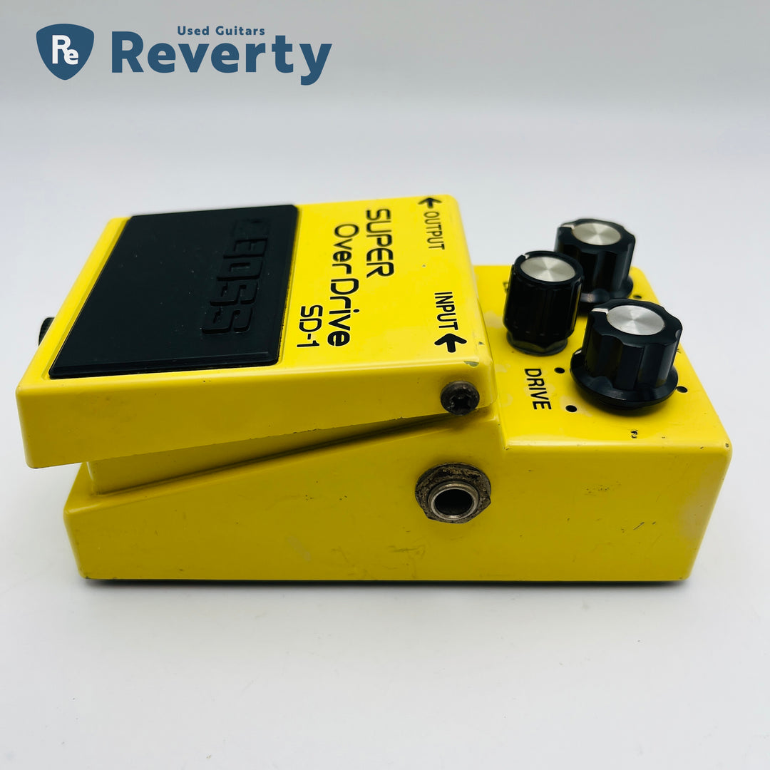 Boss SD-1 Super Over Drive Made in Japan 1984 Vintage Guitar Effect Pedal Used