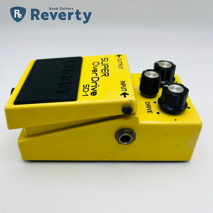 Boss SD-1 Super Over Drive Made in Japan 1984 Vintage Guitar Effect Pedal Used