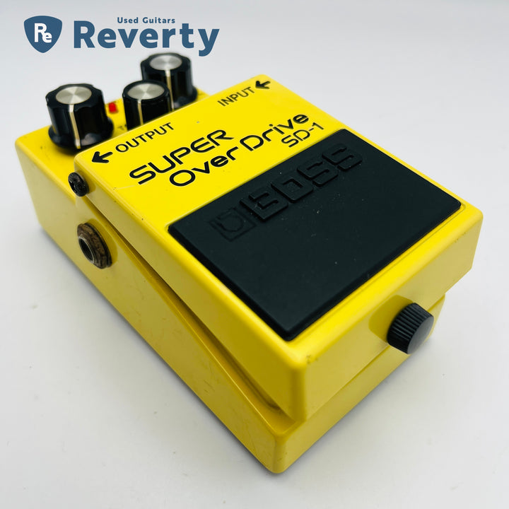 Boss SD-1 Super Over Drive Made in Japan 1984 Vintage Guitar Effect Pedal Used