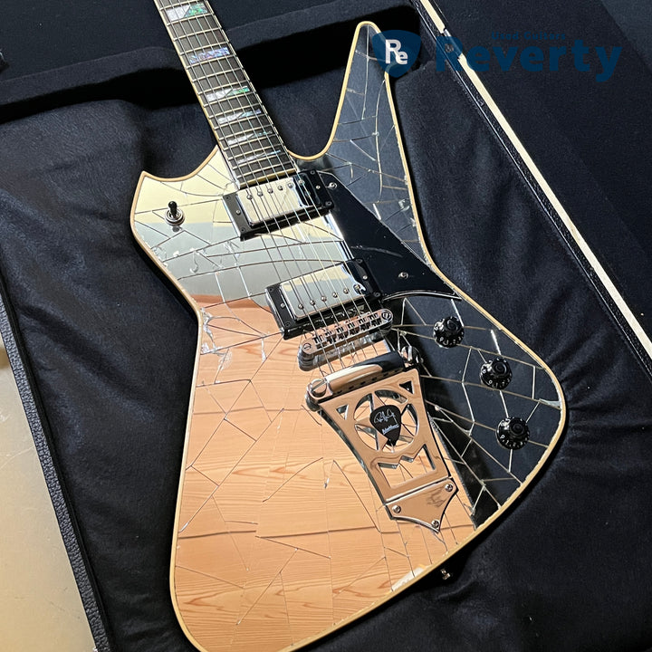 Washburn Paul Stanley Signature Model PS1800 CM Cracked Mirror w/Hard case