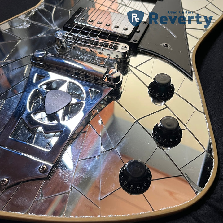 Washburn Paul Stanley Signature Model PS1800 CM Cracked Mirror w/Hard case