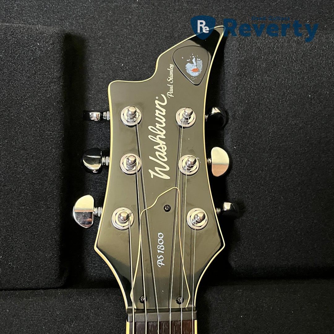 Washburn Paul Stanley Signature Model PS1800 CM Cracked Mirror w/Hard case