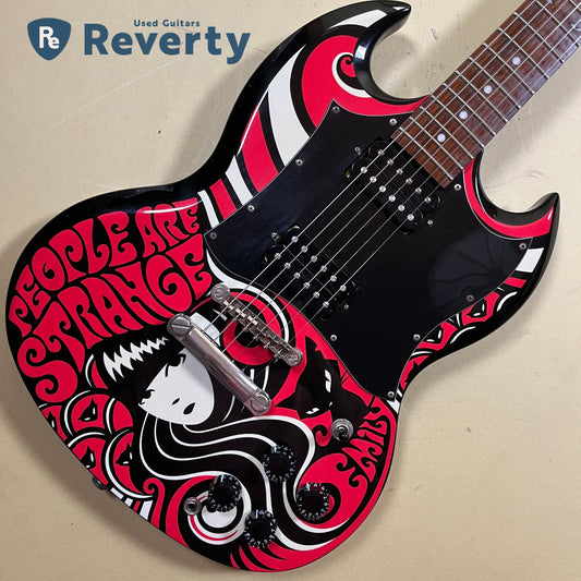 Epiphone Emily the Strange G-310 2003 - 2010 - Ebony with Emily the Strange Graphic