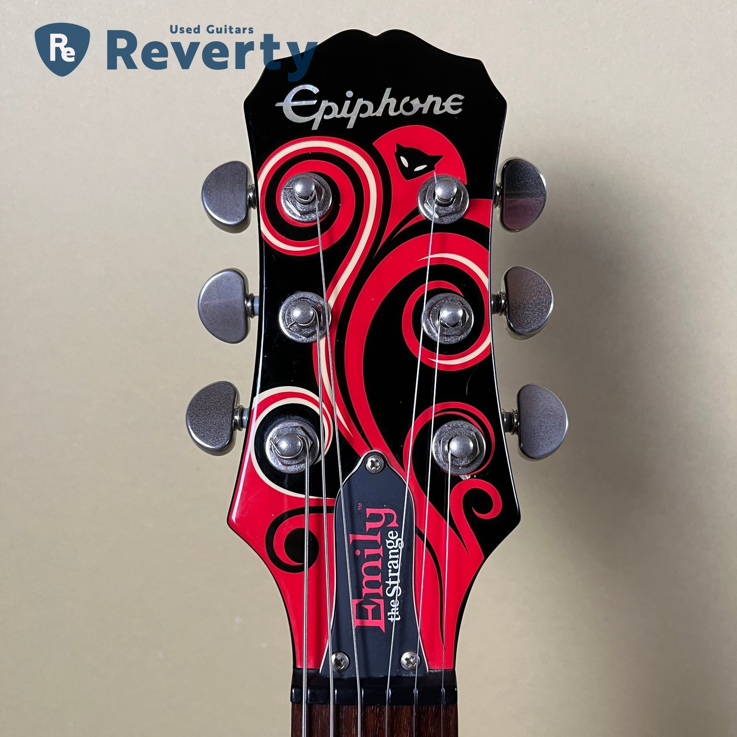 Epiphone Emily the Strange G-310 2003 - 2010 - Ebony with Emily the Strange Graphic