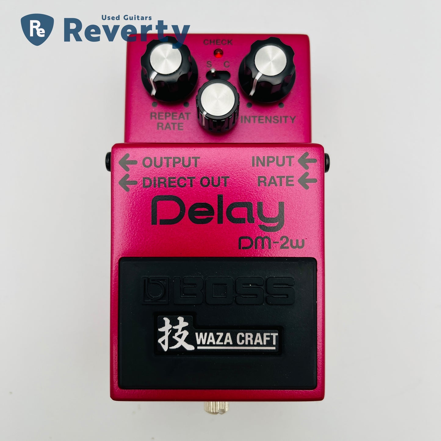 Boss DM-2W Delay Guitar Effect Pedal Made in Japan Waza Craft Used