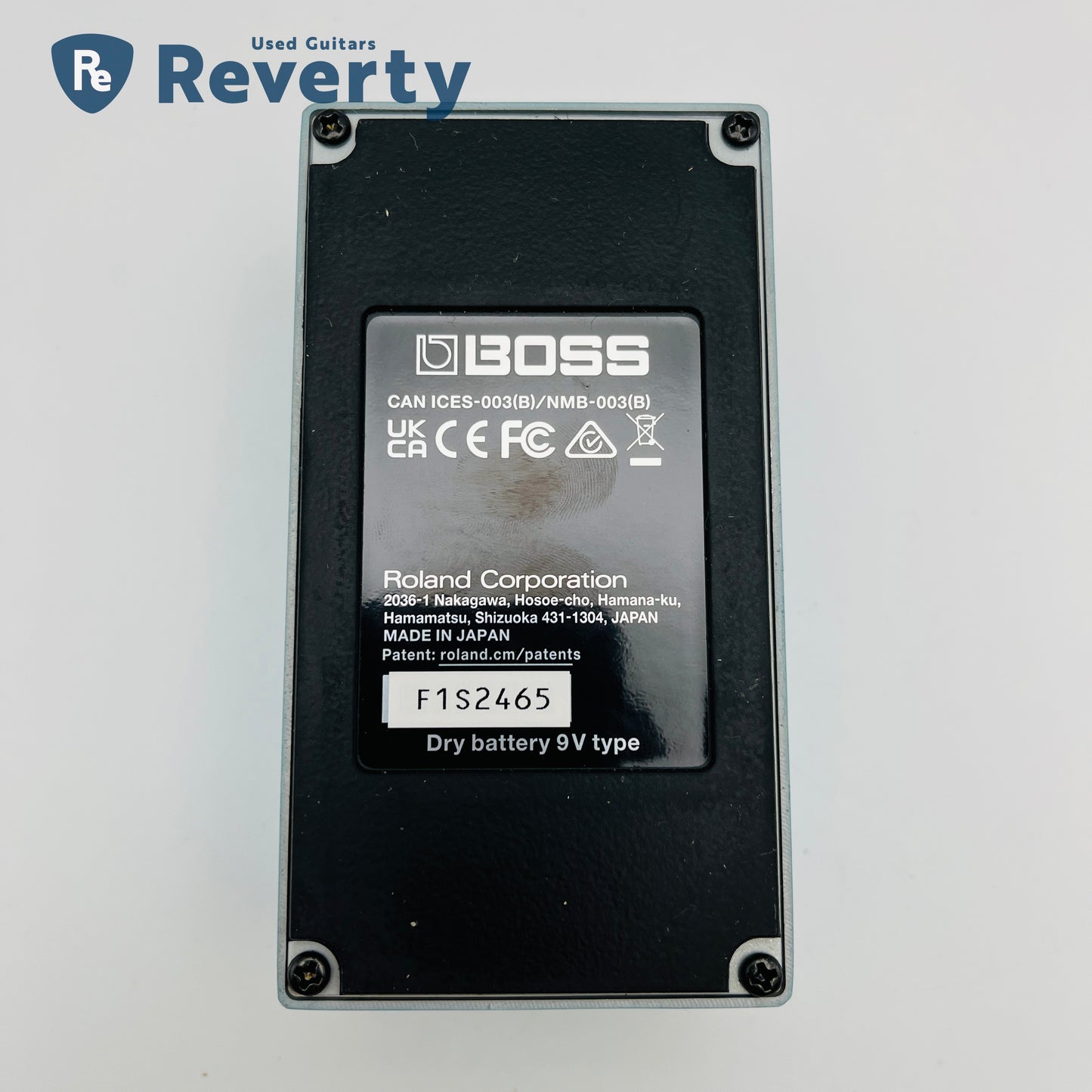 Boss CE-2W Chorus Guitar Effect Pedal Made in Japan Waza Craft Used