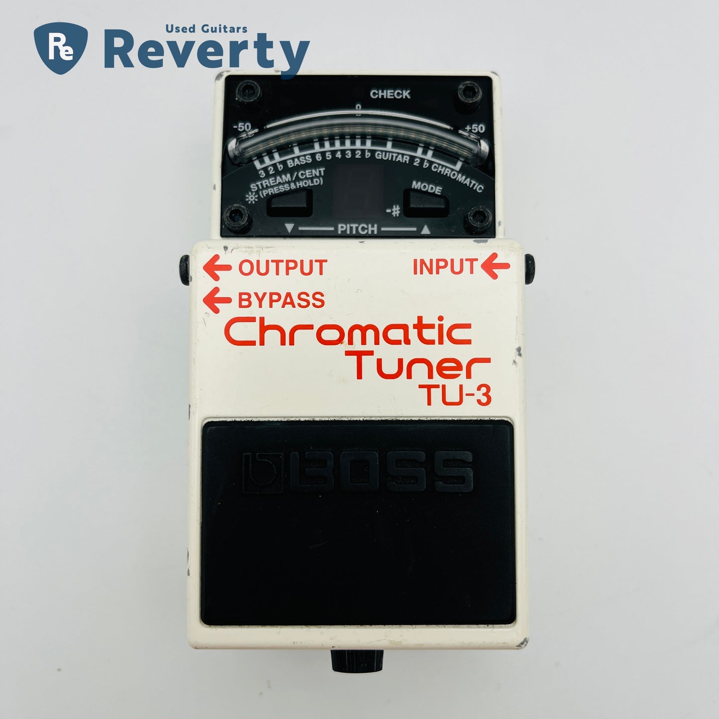 Boss TU-3 Chromatic Tuner Guitar Effect Pedal Made in Taiwan Used
