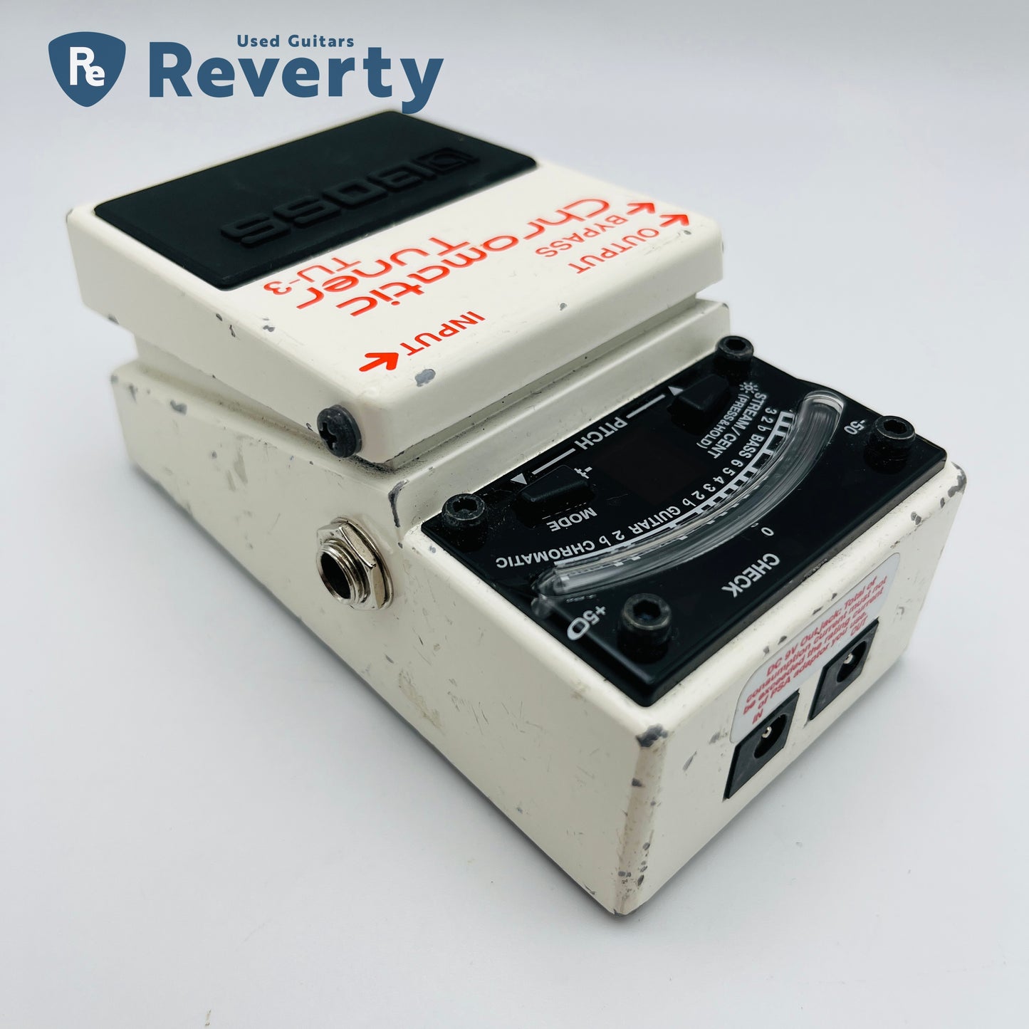 Boss TU-3 Chromatic Tuner Guitar Effect Pedal Made in Taiwan Used