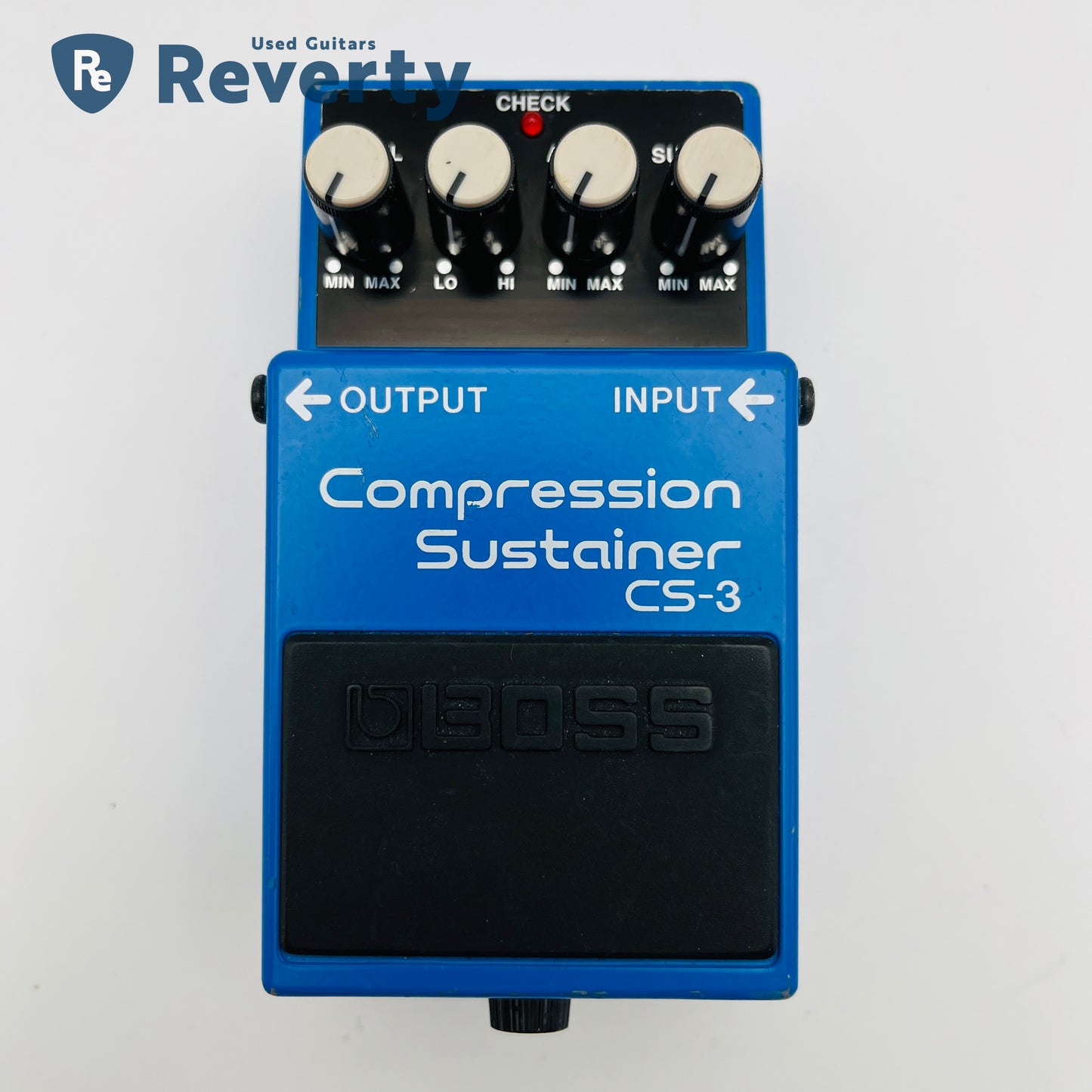 Boss CS-3 Compression Sustainer Guitar Effect Pedal Made in Taiwan Used