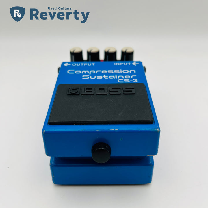 Boss CS-3 Compression Sustainer Guitar Effect Pedal Made in Taiwan Used