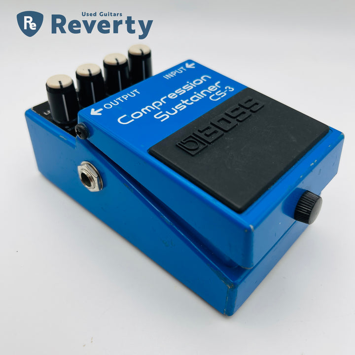 Boss CS-3 Compression Sustainer Guitar Effect Pedal Made in Taiwan Used