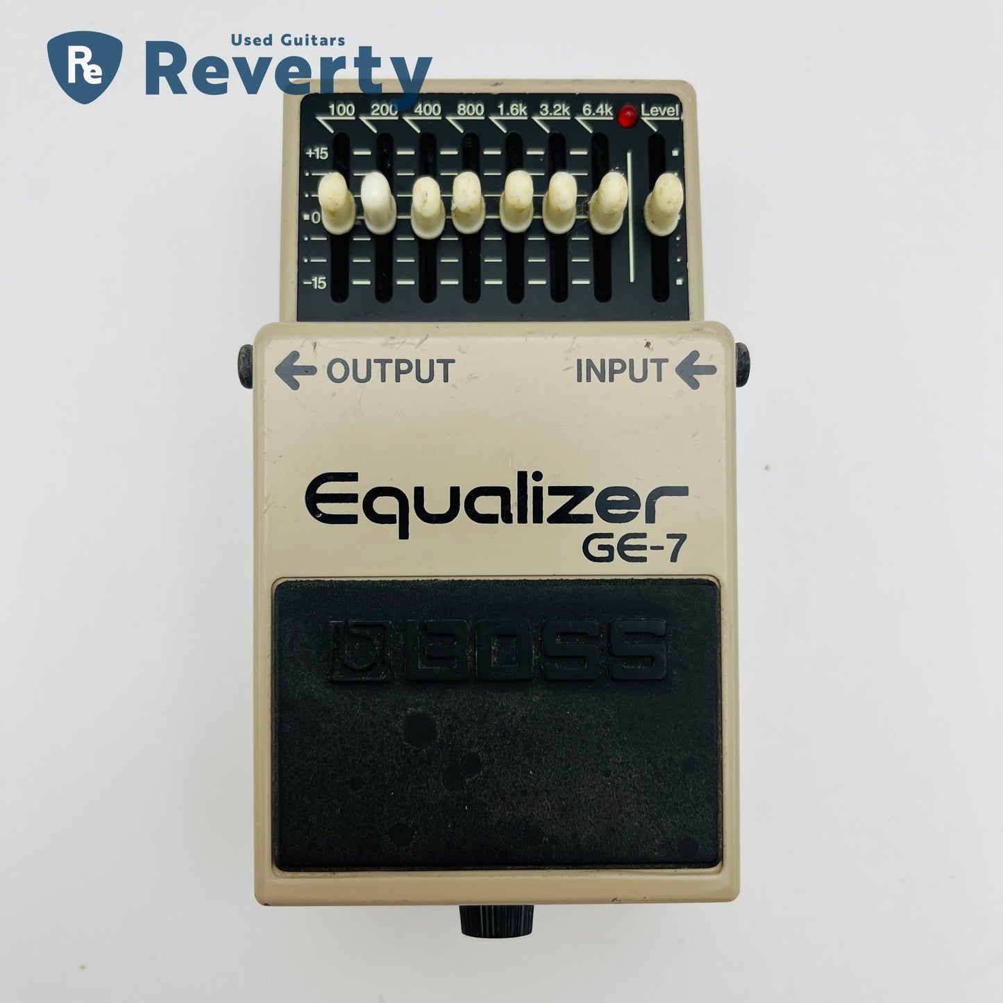 Boss GE-7 Equalizer Guitar Effect Pedal Made in Taiwan Used