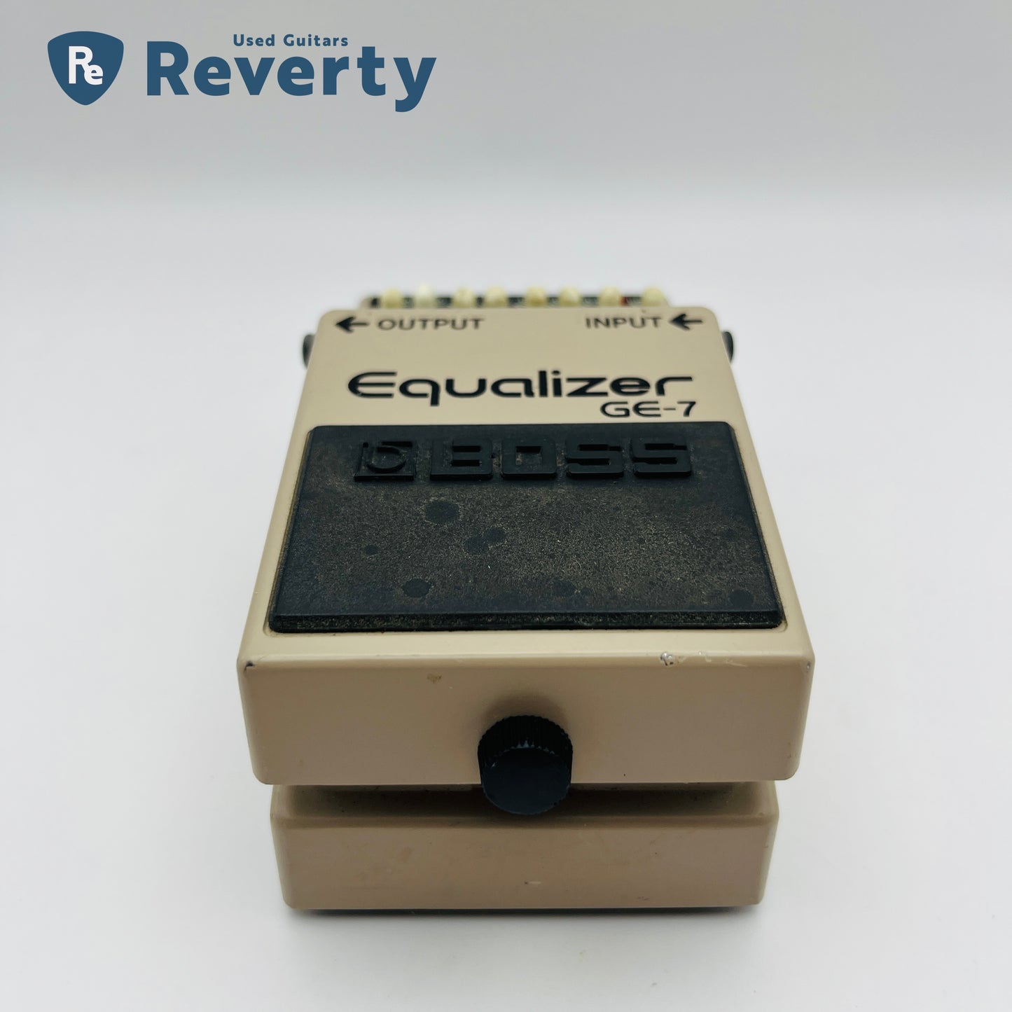 Boss GE-7 Equalizer Guitar Effect Pedal Made in Taiwan Used