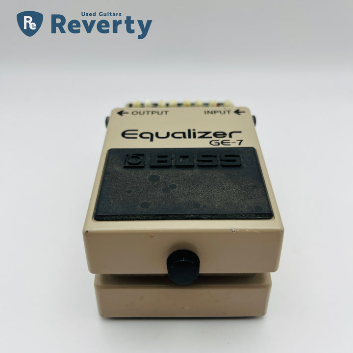 Boss GE-7 Equalizer Guitar Effect Pedal Made in Taiwan Used