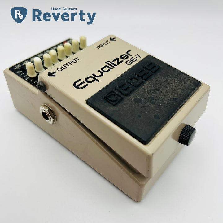 Boss GE-7 Equalizer Guitar Effect Pedal Made in Taiwan Used