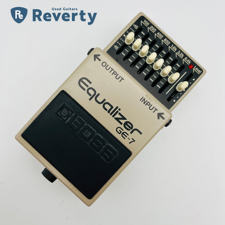 Boss GE-7 Equalizer Guitar Effect Pedal Made in Malaysia Used