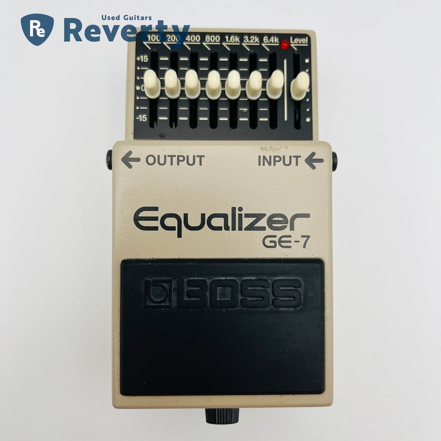 Boss GE-7 Equalizer Guitar Effect Pedal Made in Malaysia Used