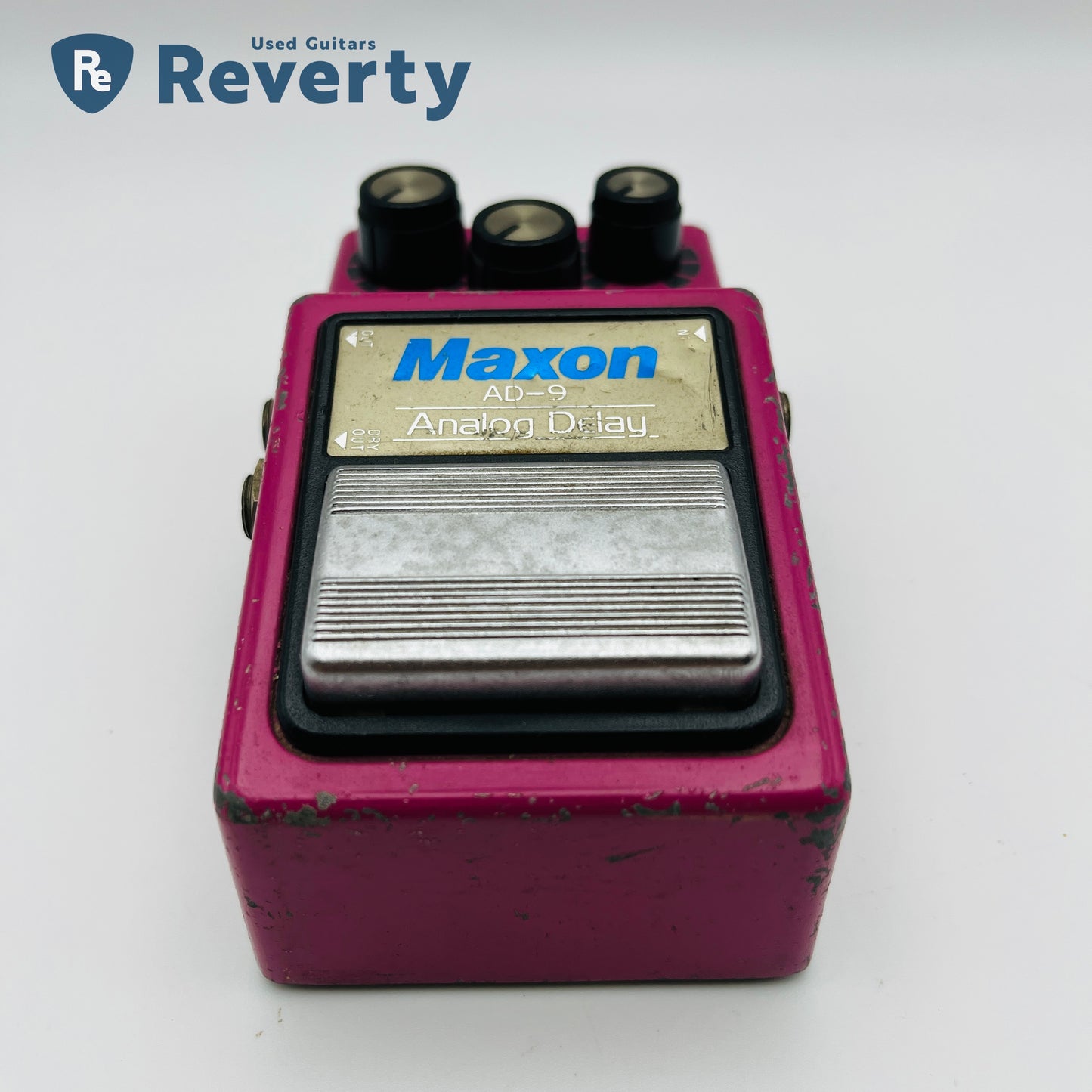 Maxon AD-9 Analog Delay Guitar Effect Pedal Made in Japan Used