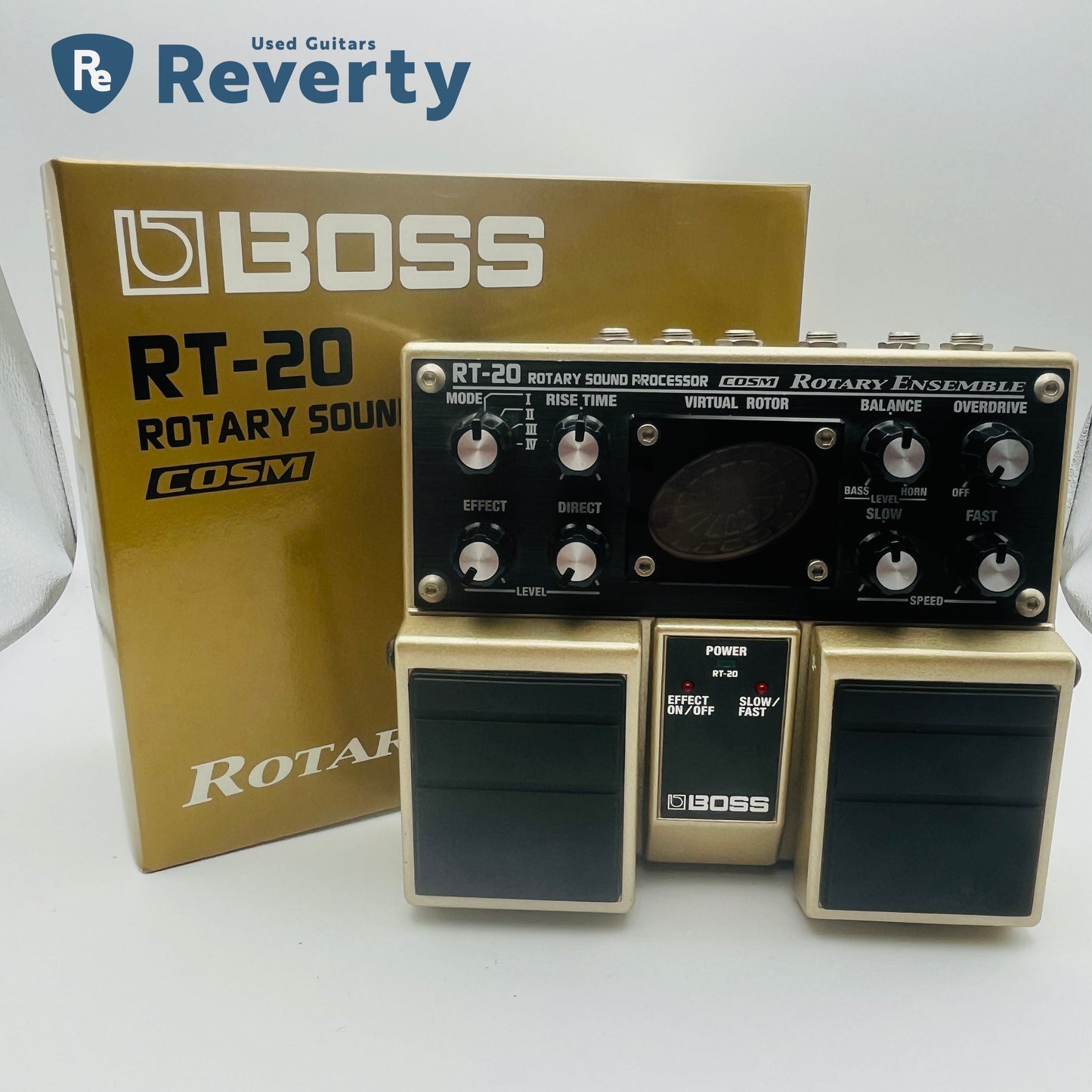 Maxon RT-20 Rotary Ensemble Guitar Effect Pedal Made in Taiwan Used