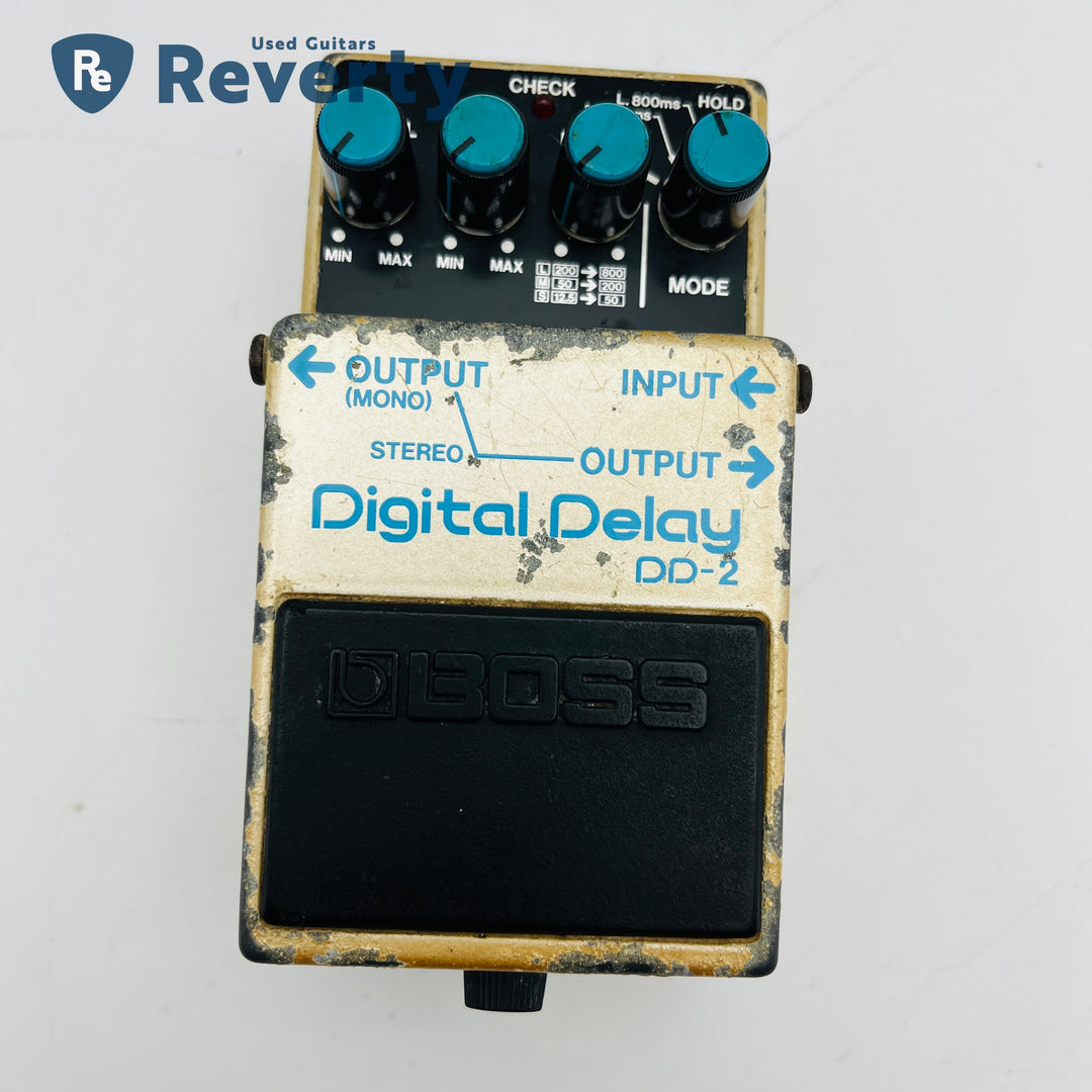 Boss DD-2 Digital Delay Made in Japan Guitar Effect Pedal Used