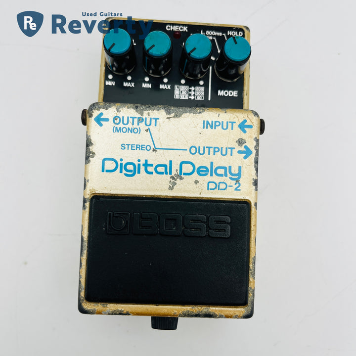 Boss DD-2 Digital Delay Made in Japan Guitar Effect Pedal Used