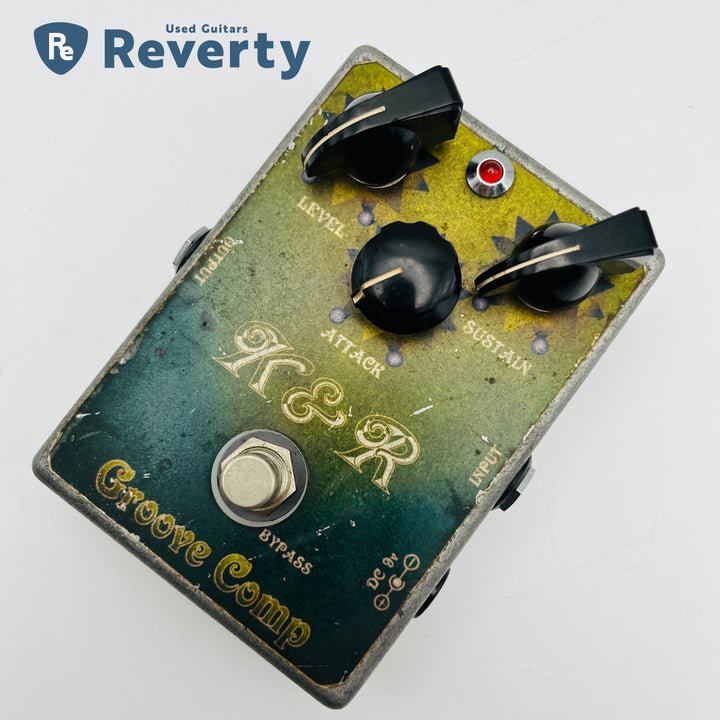 K&amp;R Groove Comp Guitar Effect Pedal Compressor Used