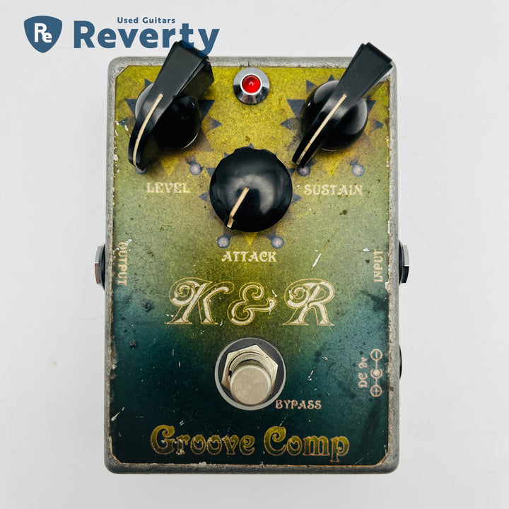 K&amp;R Groove Comp Guitar Effect Pedal Compressor Used