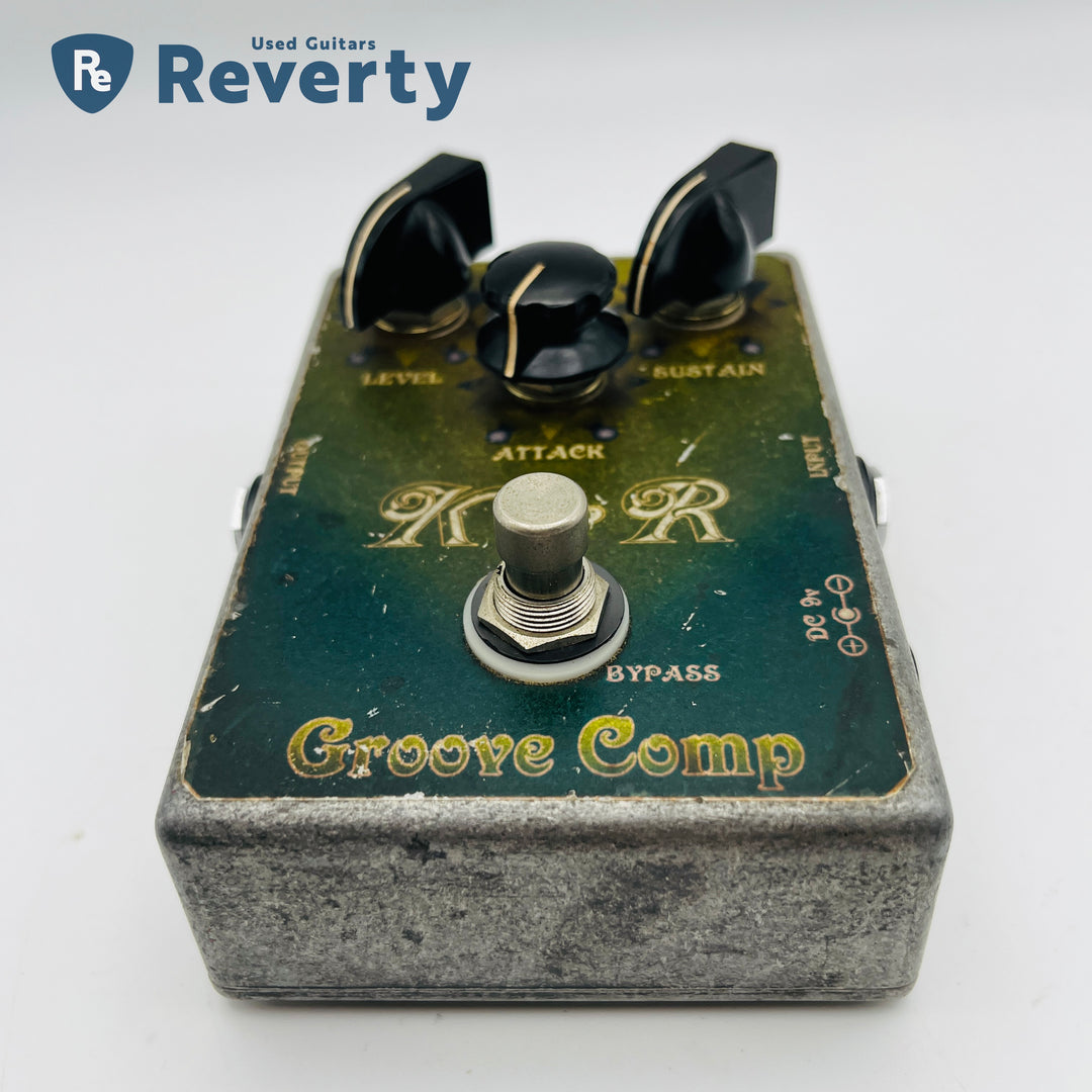 K&amp;R Groove Comp Guitar Effect Pedal Compressor Used