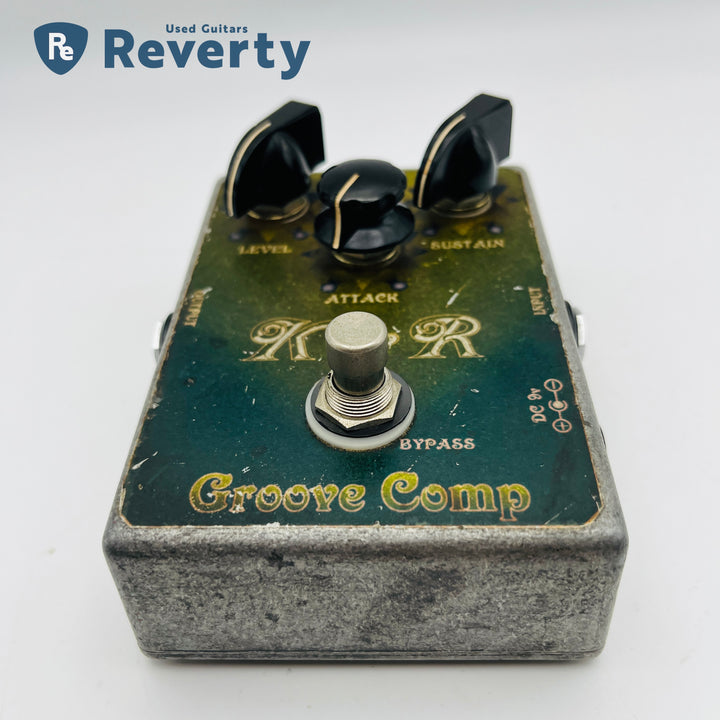 K&amp;R Groove Comp Guitar Effect Pedal Compressor Used