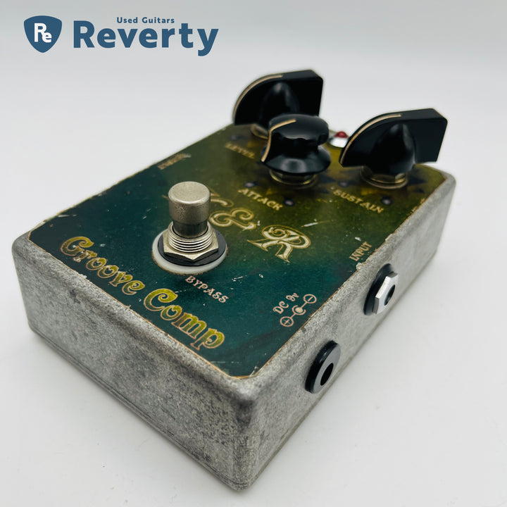 K&amp;R Groove Comp Guitar Effect Pedal Compressor Used