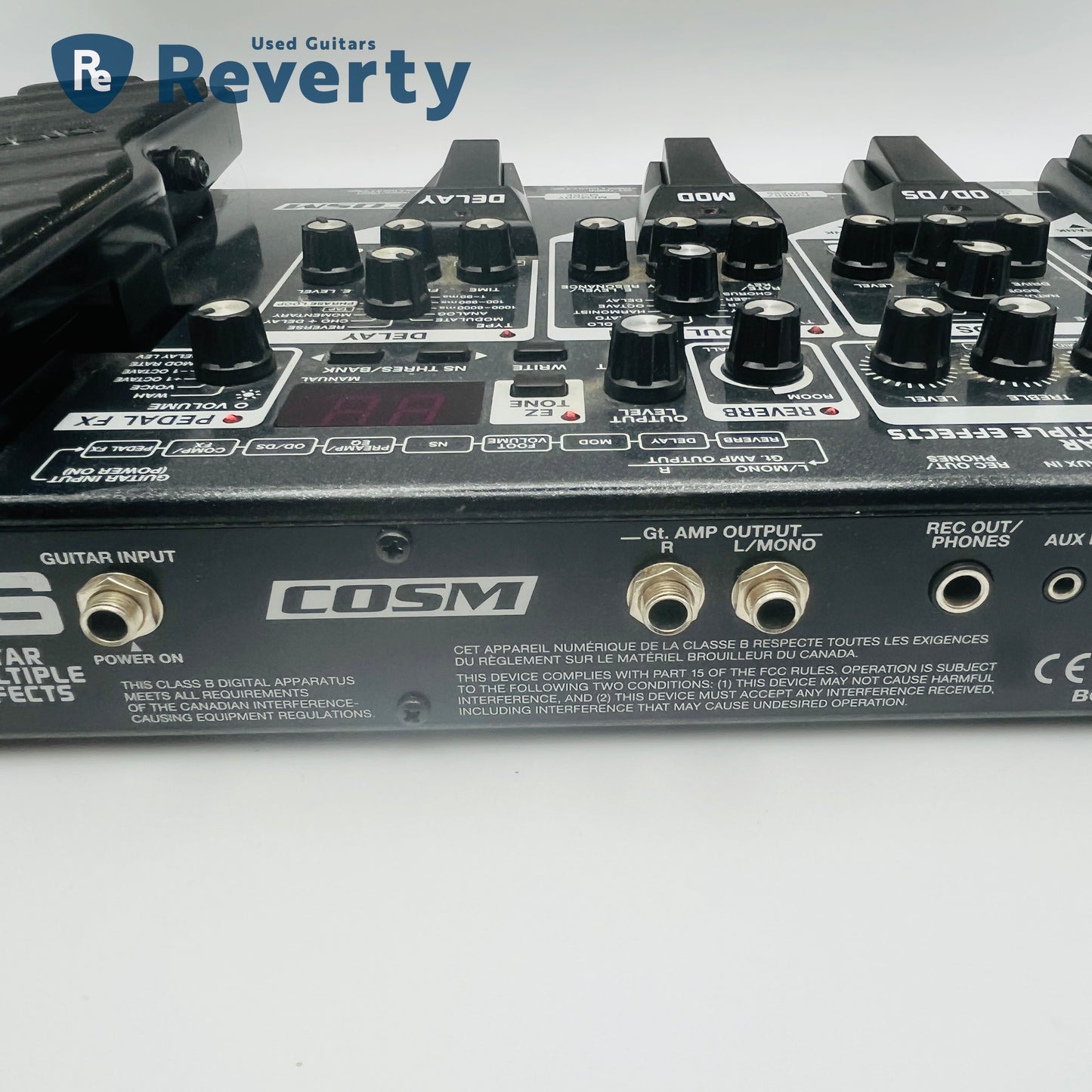 Boss ME-70 Multi-Effects Guitar Effect Pedal w/Power Supply Used