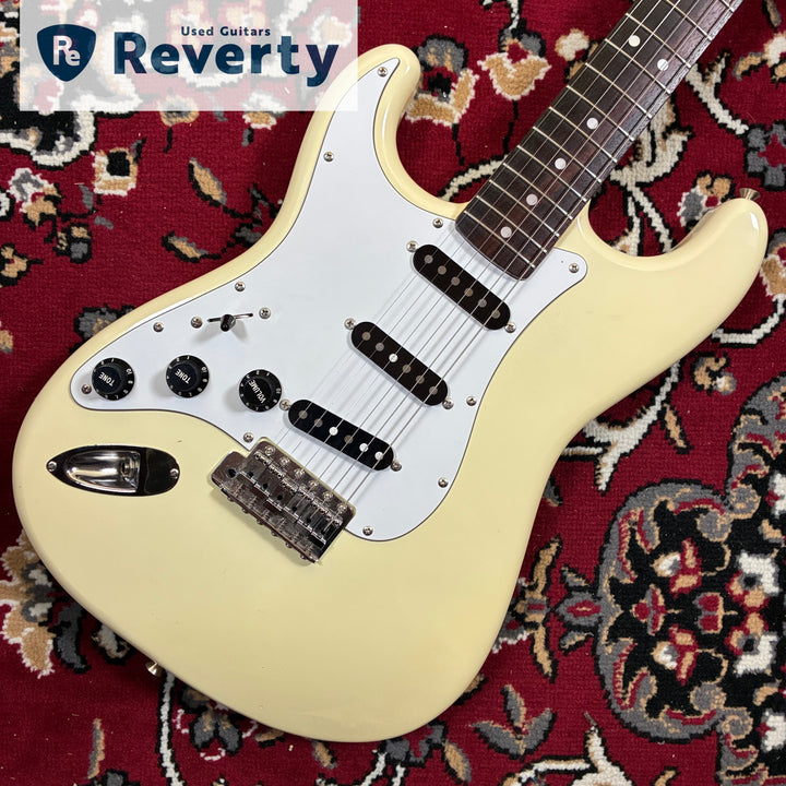 1989-90 Fender Japan ST72/LH Stratocaster Left-Handed Vintage White MIJ Fujigen