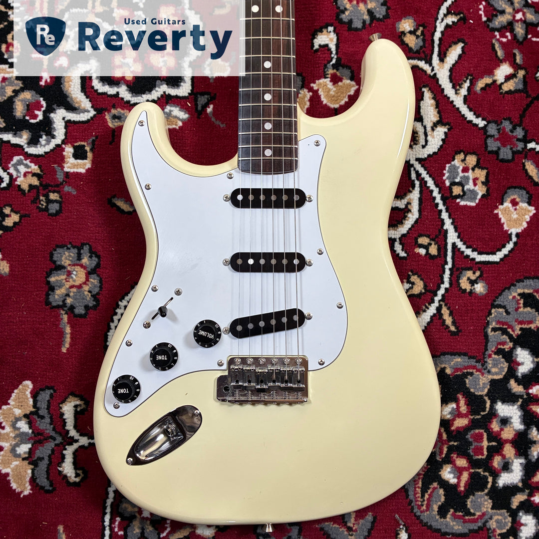 1989-90 Fender Japan ST72/LH Stratocaster Left-Handed Vintage White MIJ Fujigen