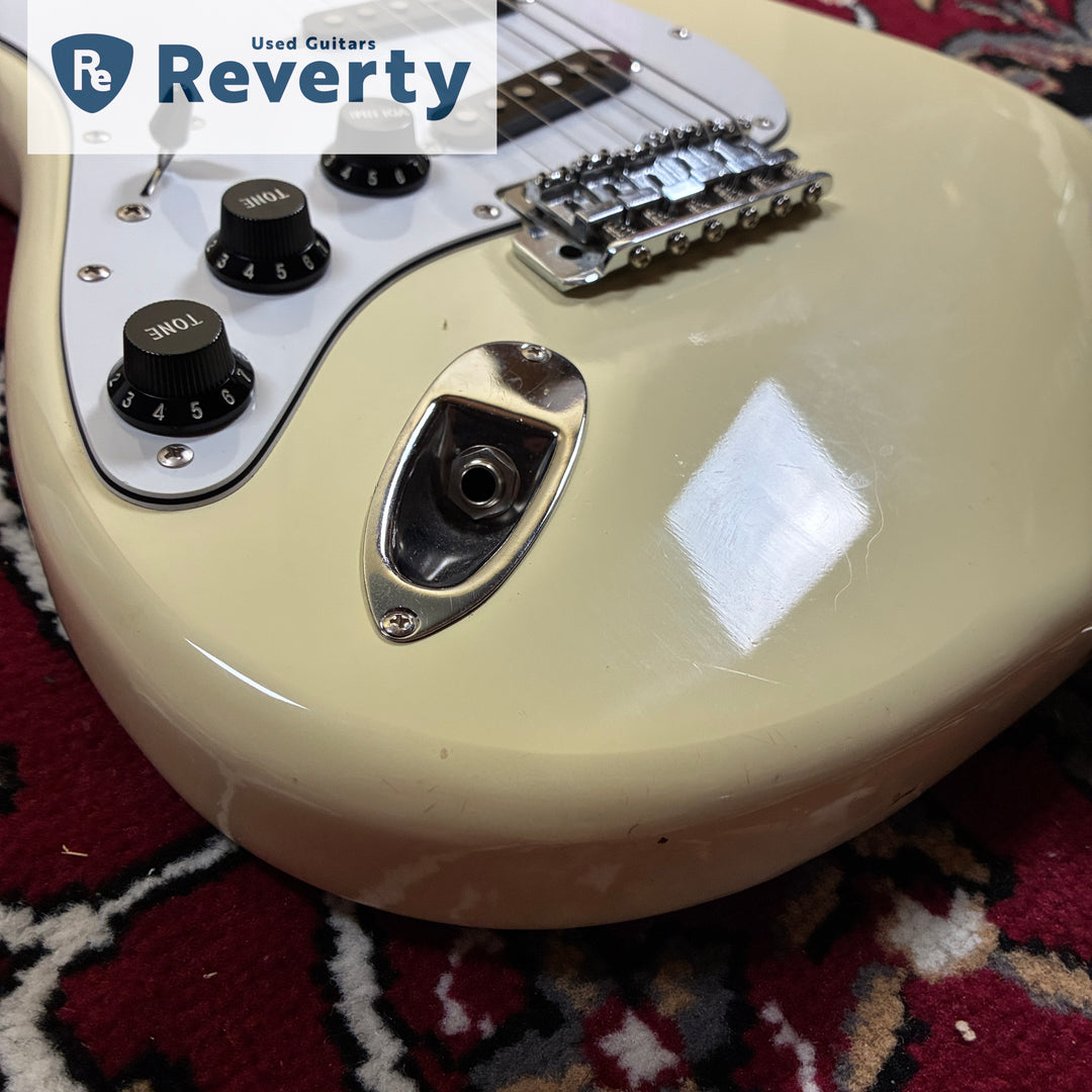 1989-90 Fender Japan ST72/LH Stratocaster Left-Handed Vintage White MIJ Fujigen