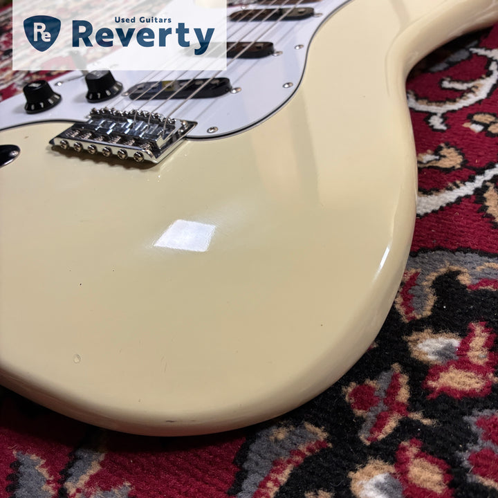 1989-90 Fender Japan ST72/LH Stratocaster Left-Handed Vintage White MIJ Fujigen
