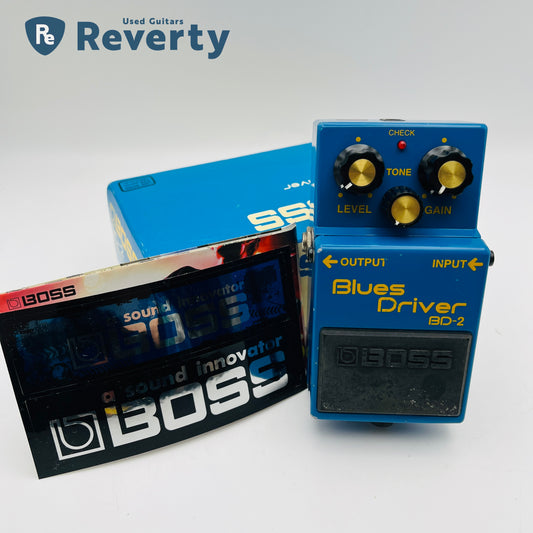 Boss BD-2 Blues Driver Early Model SN:AH42446 w/Original box