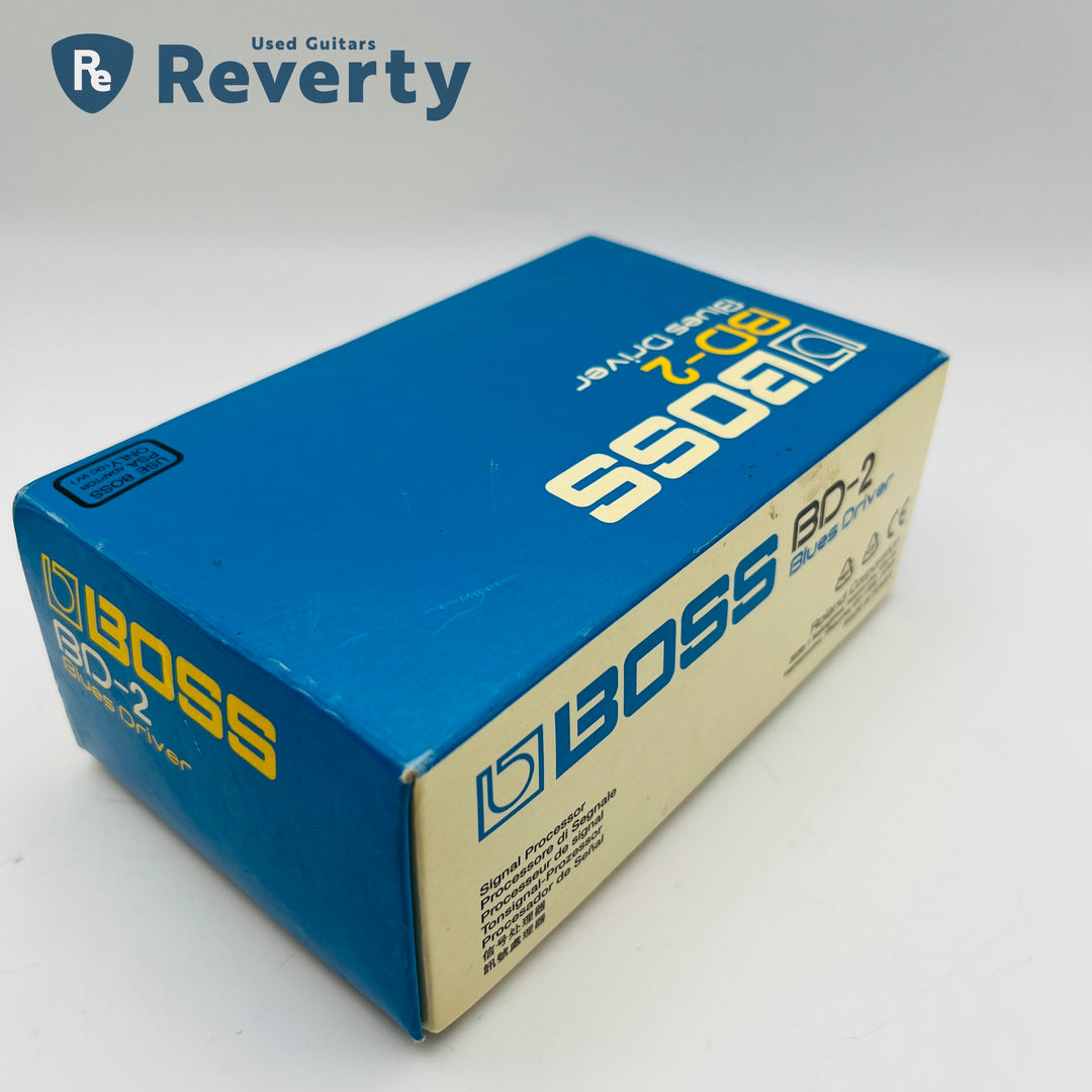 Boss BD-2 Blues Driver Early Model SN:AH42446 w/Original box