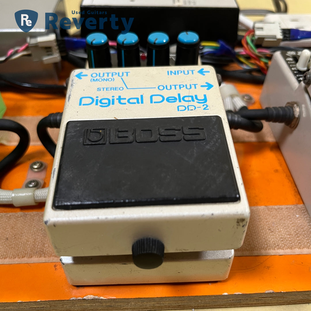 Boss DD-2 PH-2 GE-7 Guitar Effect Pedal System board Made in Japan Vintage