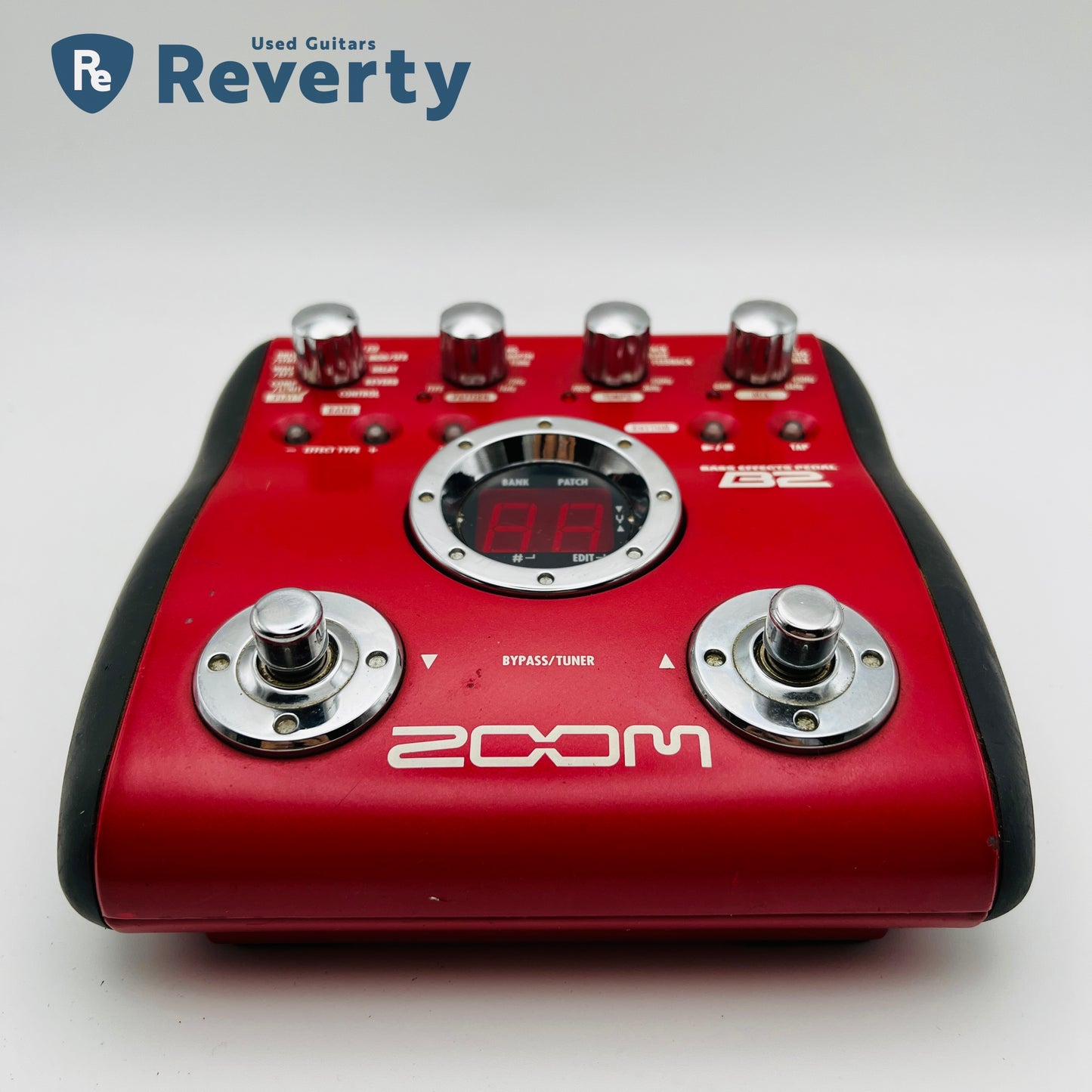 Zoom B2 Bass Multi Effects Pedal Used