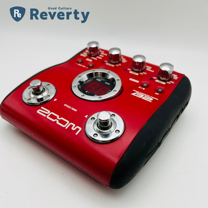 Zoom B2 Bass Multi Effects Pedal Used