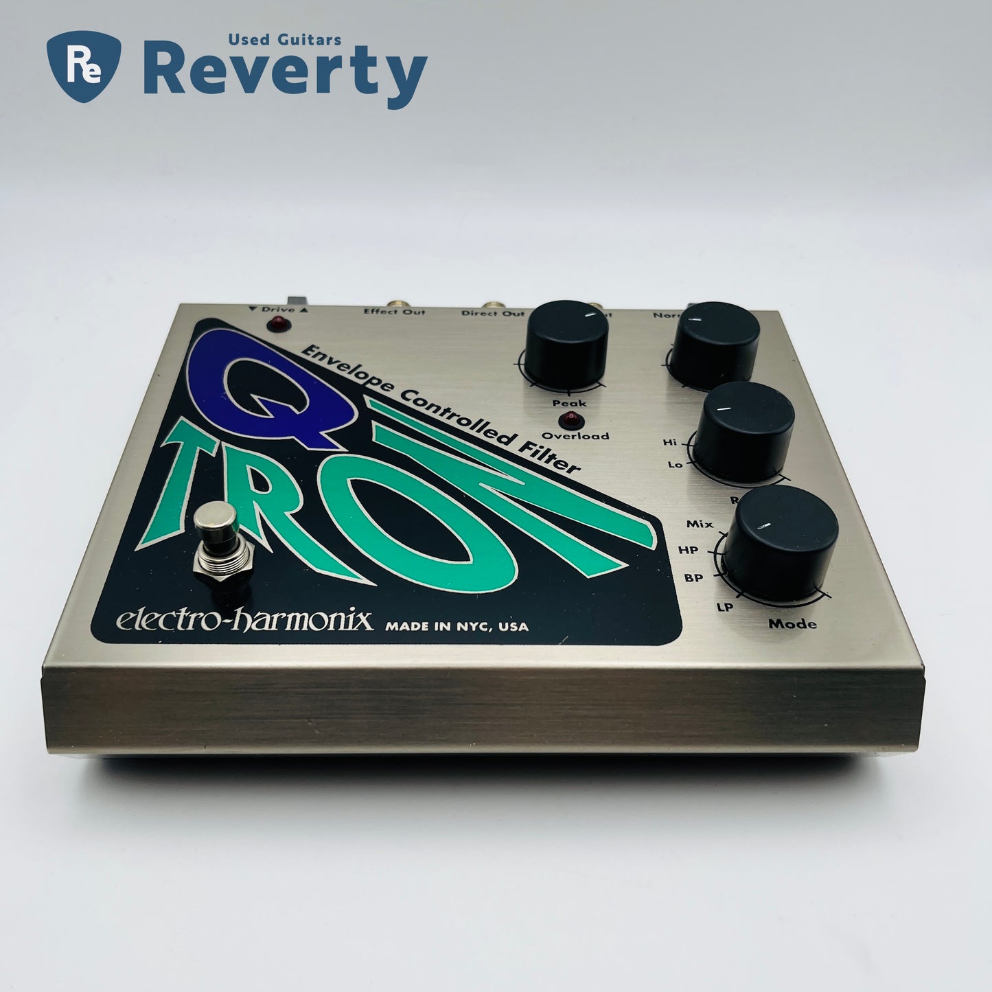 Electro-Harmonics Q-Tron Envelope Controlled Filter Guitar Effect Pedal Used