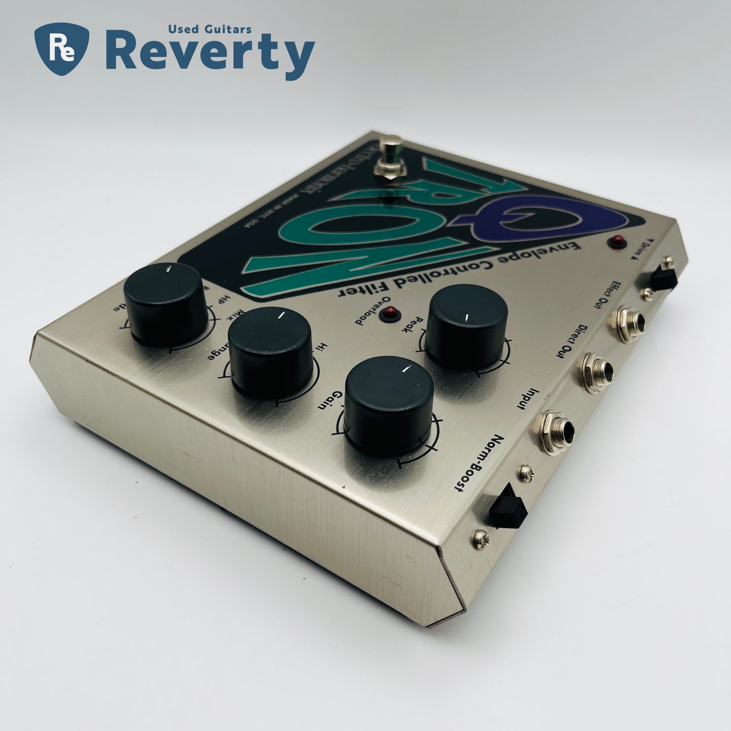 Electro-Harmonics Q-Tron Envelope Controlled Filter Guitar Effect Pedal Used